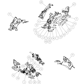 A1371 FRONT FRAME ASSEMBLY A423 from 1820