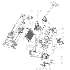 A1379 FRONT FRAME, 500, AS A520 from 1445