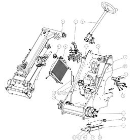 A1379 FRONT FRAME, 500, AS A520 from 1445