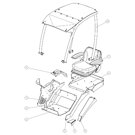 A21587 SAFETY FRAME, COMPLE A745 from 1710