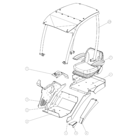 A21587 SAFETY FRAME, COMPLE A760i from 1710