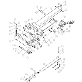 A21704 INNER BOOM, ASSEMBLY A640 from 1744