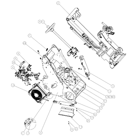A21724 FRONT CHASSIS, 700SE A745 from 1710