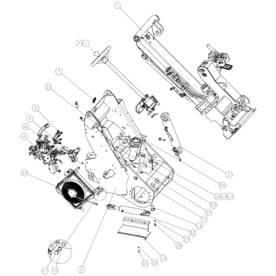 A21724 FRONT CHASSIS, 700SE A750 from 1710