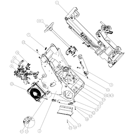 A21724 FRONT CHASSIS, 700SE A750 from 1710