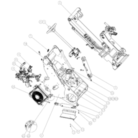 A21724 FRONT CHASSIS, 700SE A760i from 1710