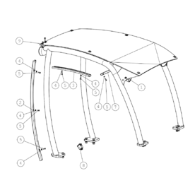 A33916 WORK LIGHT KIT, 3 LE A750 from 1710