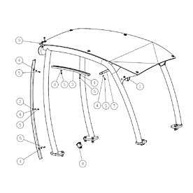 A33916 WORK LIGHT KIT, 3 LE A750 from 1710