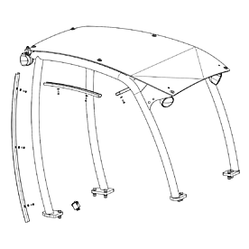 A34917 WORK LIGHT KIT, 3 PC A423 from 1820
