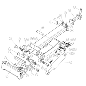 A34966 INNER BOOM HD, ASSEM A750 from 1500