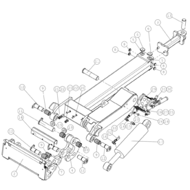 A34966 INNER BOOM HD, ASSEMBLY A745 from 1500