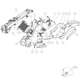 A34978 FRONT CHASSIS, ASSEM A750 from 1500