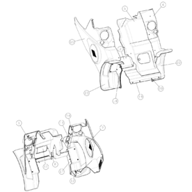 A35608 COVER PLATES, KIT, 6 A528 from 1744