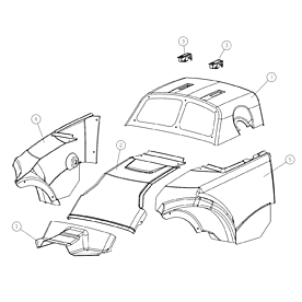 A35659 COVER PLATES HD, REA A640 from 1744