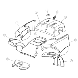A35660 COVER PLATES HD, REA A528 from 1744