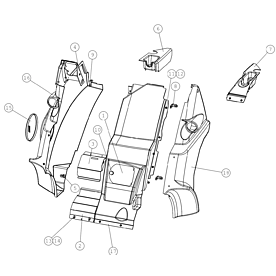 A35661 COVER PLATES HD, KIT A423 from 1820