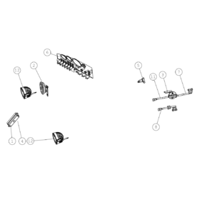 A35734 COVER PLATES, FRONT A640 from 1744