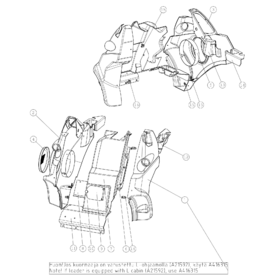 A35804 COVER PLATES, KIT, F A745 from 1710