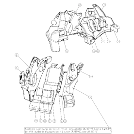 A35804 COVER PLATES, KIT, F A750 from 1500