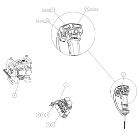 A35881 REAR AUX. HYDR A640 from 1744