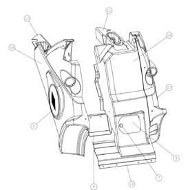 A35953 POLYKARB, COVER PLATES HD A528 from 1744