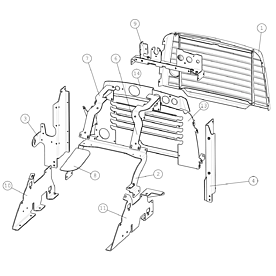 A35958 MOUNTING BRACKETS, C A528 from 1744
