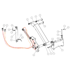 A36640 BOOM, ASSEMBLY, 200 A225 from 1830