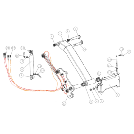 A36640 BOOM, ASSEMBLY, 200 A225 from 1830