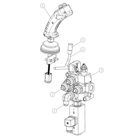 A36785 JOYSTICK 6 FUNCTION A225 from 1830