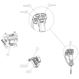 A36878 ATTACHMENT CONTROL S A635 from 1744