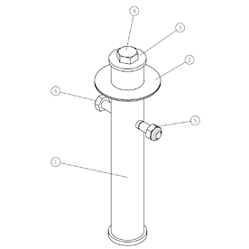 A420375 PIVOT PIN WITH PARTS A225 from 1830