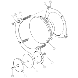 A423029 FRONT LIGHTS ASSEMBLY A523 from 1820