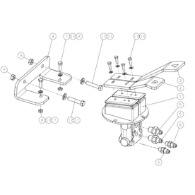 A49058 DRIVE PEDAL, COMPLET A755i from 1710