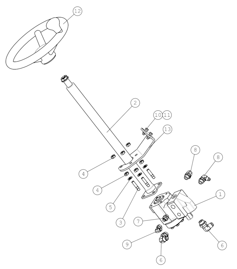 BRACKET, CONTROL BLO