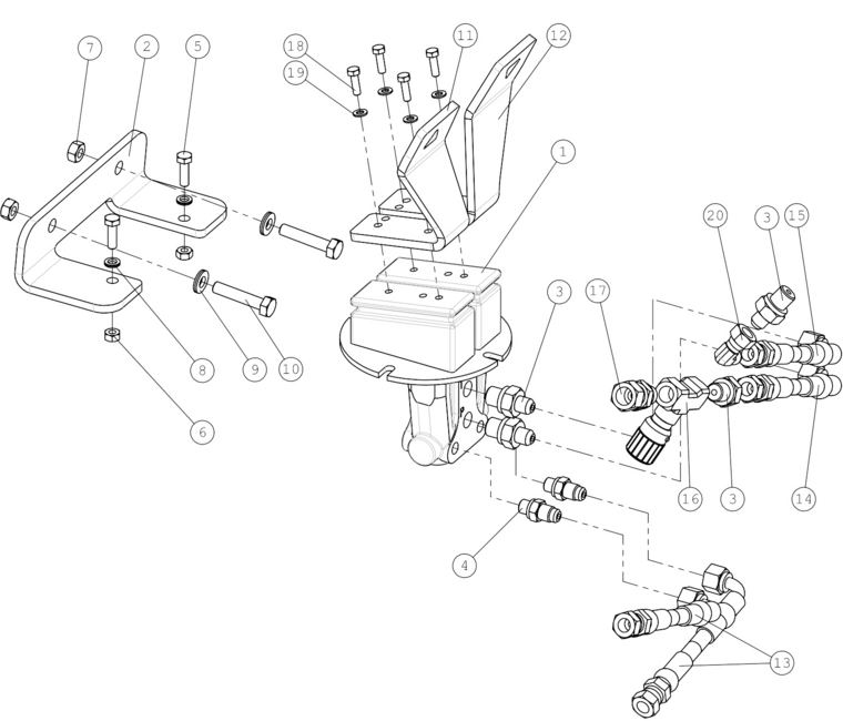 BRACKET, DRIVE PEDAL