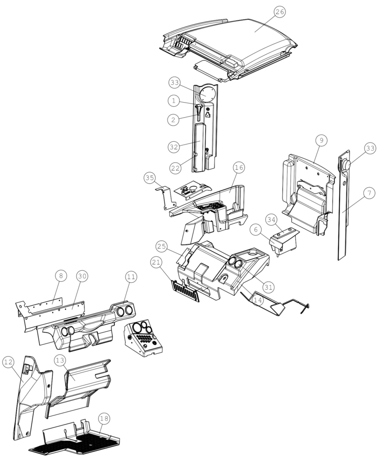 BRACKET, EMERGENCY H