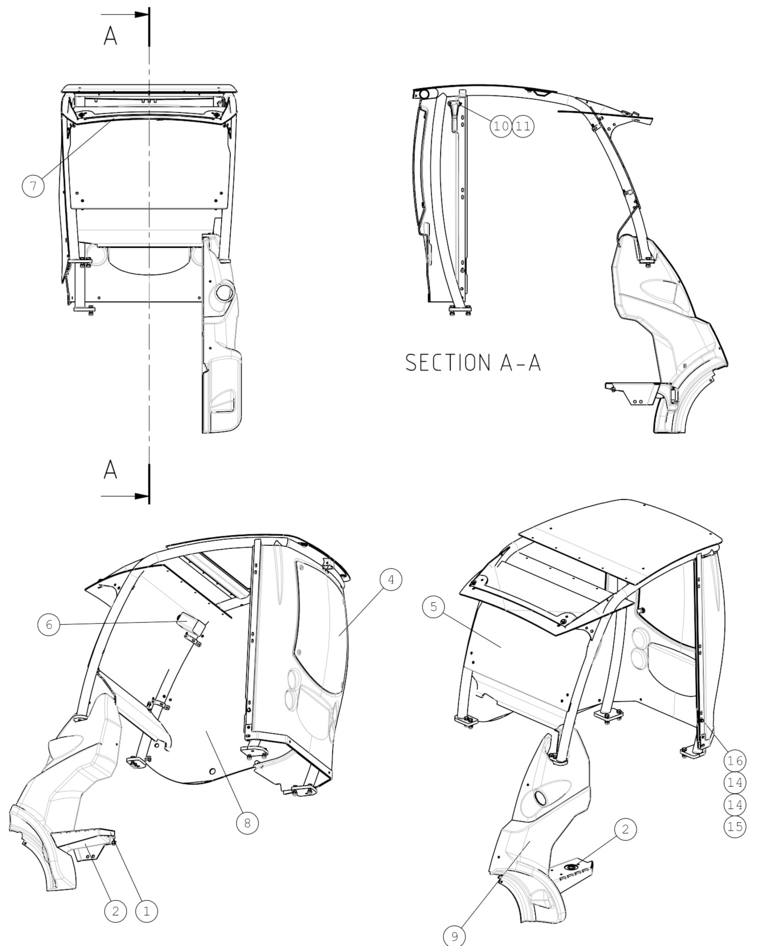BRACKET, EMERGENCY H