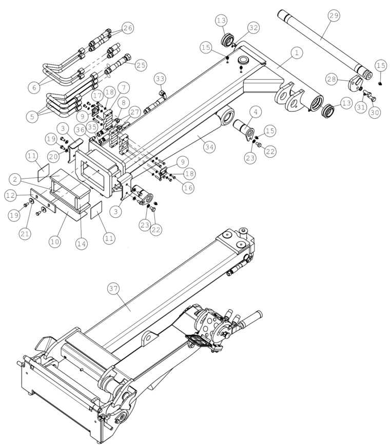 BRACKET, HYDR.PIPE F