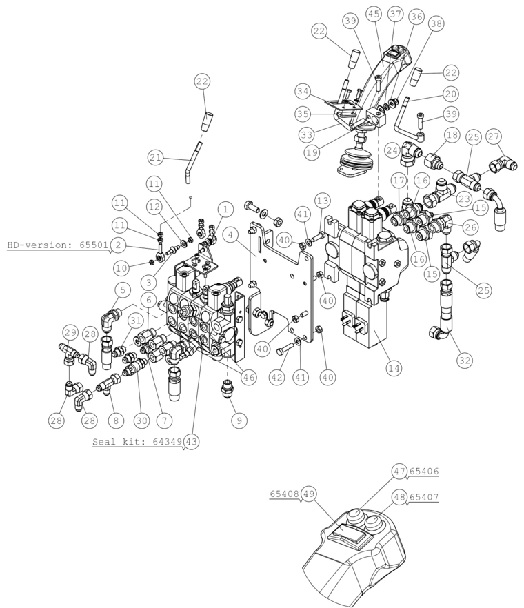 BRACKET, LINKAGE CON