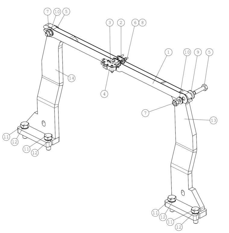 BRACKET, MICROSWITCH