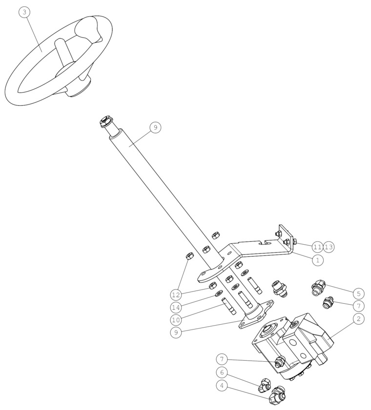 BRACKET, ORBITROL, 6