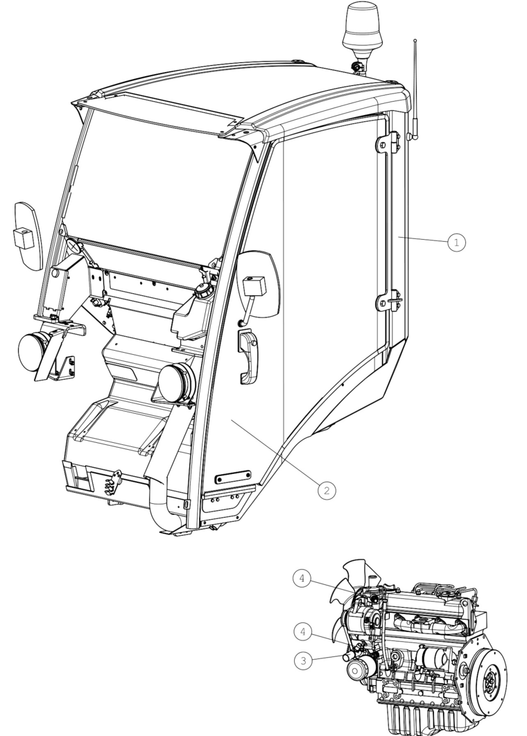 CAB DLX, ASSEMBLY