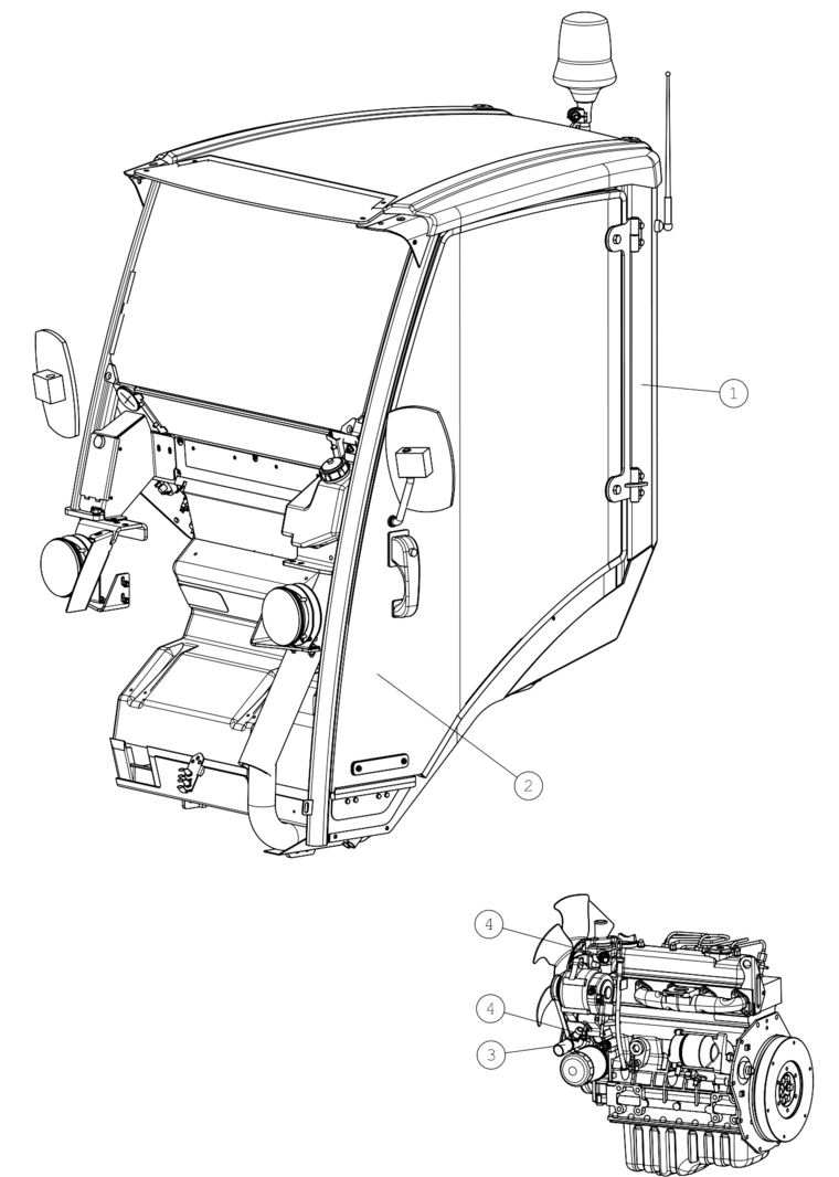 CAB DLX, ASSEMBLY