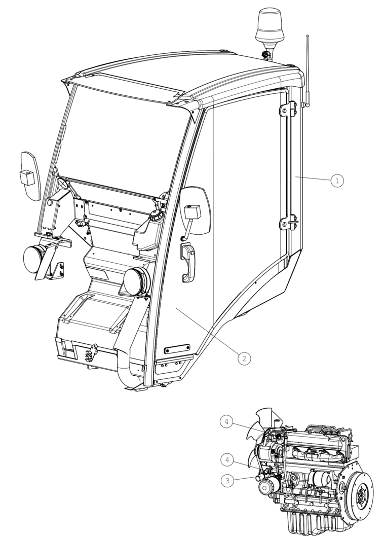 CAB DLX, ASSEMBLY