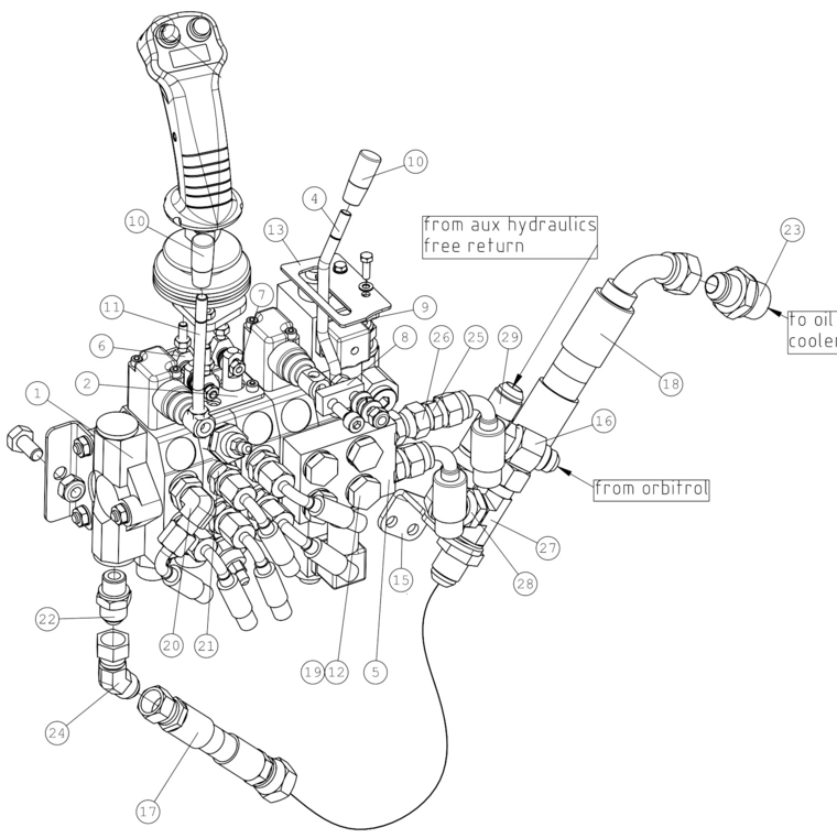 CONNECTION HYDRAULIC
