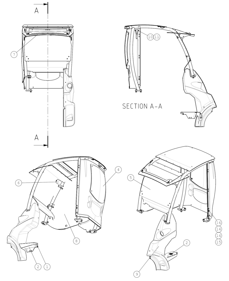 COVER PLATE, FRONT L