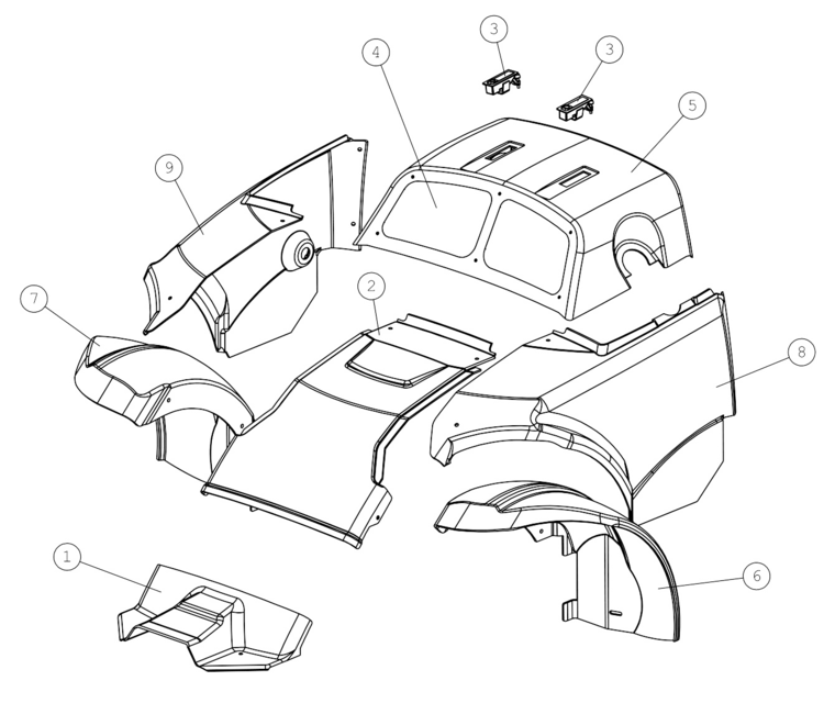 COVER PLATE, REAR, C
