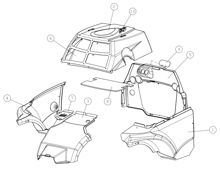 COVER PLATE REAR CEN