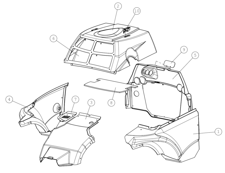 COVER PLATE REAR CEN