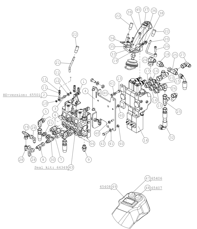 DIRECTIONAL VALVE HC
